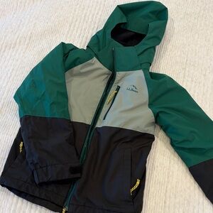 L.L. Bean Kids' fleece lined  3 in 1 one jacket